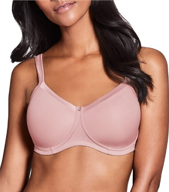 Jess Non-Padded Mastectomy Bra - Pink - Pure Breast Care NZ