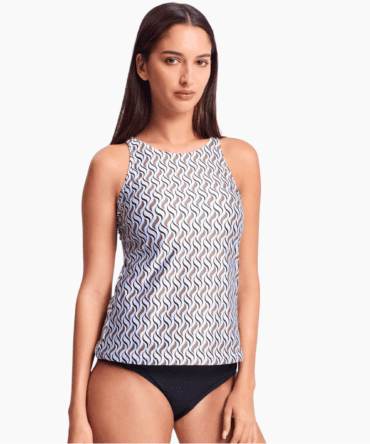 Sunseeker Madrid Tankini Top Seafoam