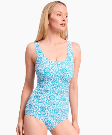 Jantzen Destiny Pintuck OP Aqua